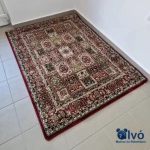 Klasszik szőnyeg piros színben, hagyományos mintázattal! Puha tapintás, könnyű kezelhetőség! Minőségi darab a javából! Több méretben kapható!