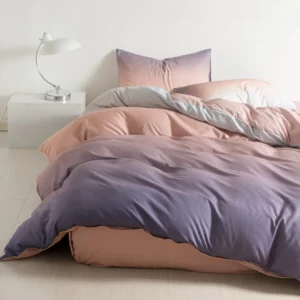 Lila ombre mintás ágyneműhuzat garnitúra. Modern letisztult mintázat, minőségi pamut anyagból.