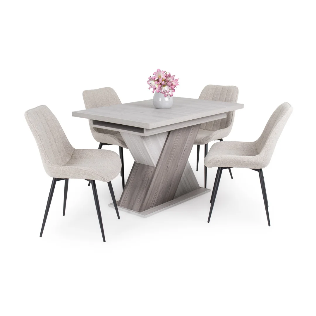 Dexter-szek-beige-Diana-asztal-katthult-sotet-katthult Dexter-szek-beige-Diana-asztal-katthult-sotet-katthult