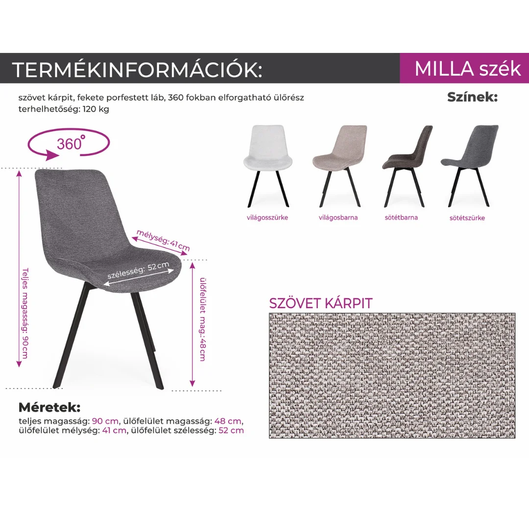 Milla-szek_meretrajz Milla-szek_meretrajz