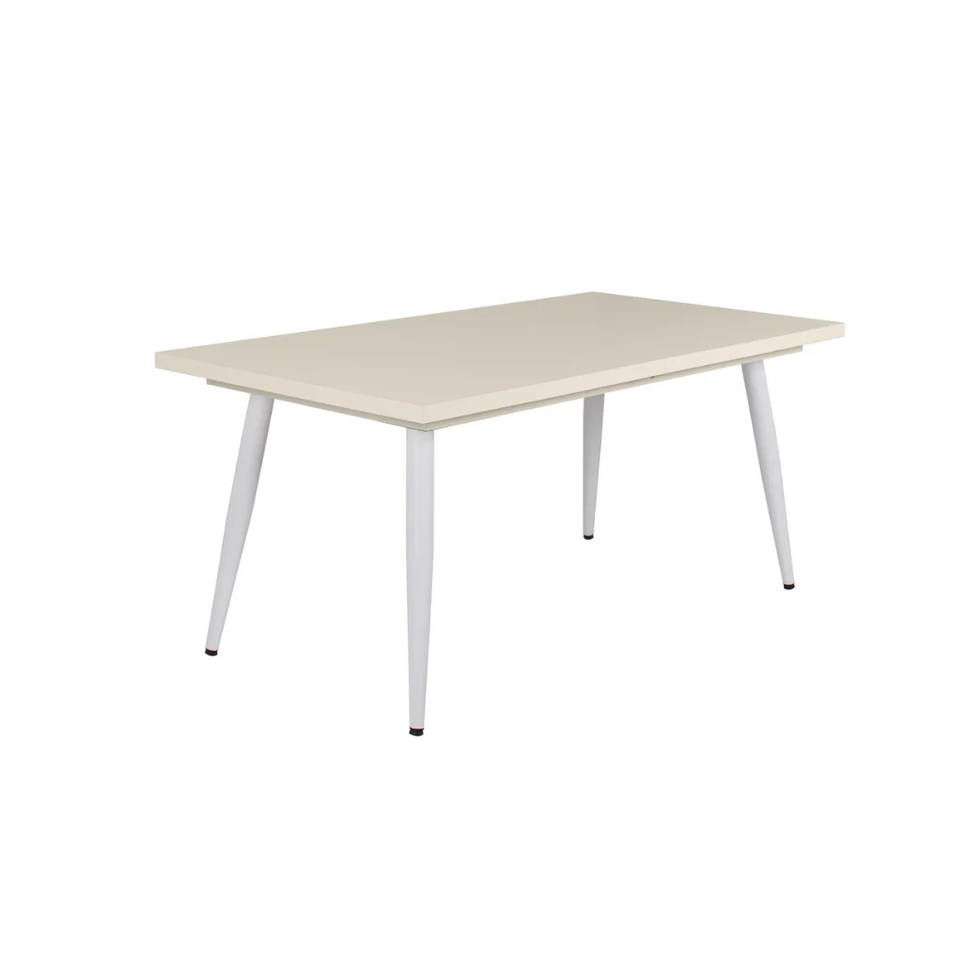 Magasfenyu-Alaska-asztal-feher-lab-beige-lappal Magasfenyu-Alaska-asztal-feher-lab-beige-lappal