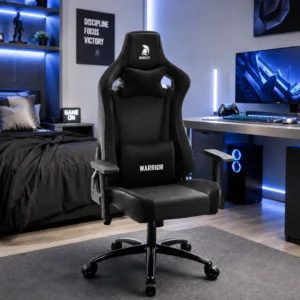 Prémium Warrior Gamer szék fekete színben.